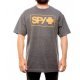 تیشرت  مدل Spy - Boxed T-Shirt Charcoal w/ Orange